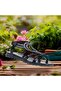 Black Elastic Summer Stone Women's Slippers Sandals Comfortable Light Sole - 2