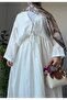 Women's Skirt Long Lined Crinkled Skirt - 8