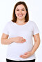 Pregnant Women's Tshirt Hg0032 Lila