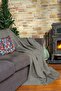Zenit Sofa Cover 175X350 Xlarge Decorative Jacquard Chenille |   Sofa Cover |   Non-Slip, Clay - 2