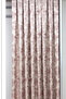 Fon Perde Royal Pattern, New Season, Pleated, Wrinkle-Free, Powder, Special Collection (Single Panel) - 2