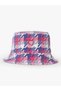 Women's Men's Pink Bucket Hat Born in Earth - 2