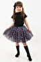 Patterned Girl's Extra Fluffy Party Birthday Tutu Skirt