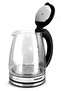1.8 L Cordless Kettle - Glass Kettle with Safety Lock Lid | 360-degree Swivel Base - Auto Shutdown, - 4