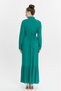 Buttoned Gathered Women's Hijab Dress - 7