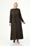 Large Size Summer Ferace with Lace Detail on Collar and Sleeve - 2