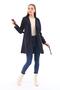 Women's Large Size Lined Trench Coat Cap - 5