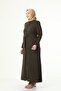 Large Size Summer Ferace with Lace Detail on Collar and Sleeve - 4