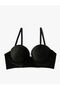 Supported Bra Underwire Extra Padded Underwire Velvet Glitter - 6