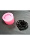 Mountain Decorated Backflow Heart Incense Burner Silicone Mold K-967, Polyester Cement Stone Powder Gypsum Mold - 6