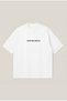 I Am Not Toxic Unisex 100% Organic Cotton Thick Textured Oversize Crew Neck T-Shirt - 2