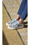Melinta Stone Flat Sole Women's Denim Sneakers - 6