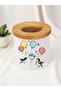Balloon Bird Printed 3-Piece Ceramic Desktop Pen Holder Pencil Case - 3