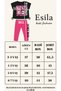Girl's Suit Kuromi Printed Black T-Shirt 2-Piece Leggings Suit Summer Casual Combination 3-7 Years Old - 7