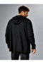 Basic Sports Hooded Sweatshirt Zippered Light Fabric - 4