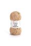 Cotton Gold Paillettes Milk Coffee 7105 Sparkling Sequin Hand Knitting Yarn