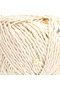 Cotton Gold Paillettes Beige 7103 Sparkling Sequin Hand Knitting Yarn - 3