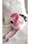 Children's Cute Flamingo Sleeping & Playmate Plush Pillow Pink 60 cm - 2