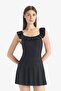 Regular Fit Skirted Swimsuit-Fall in Love Z4282Az25Sm