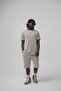Men's Line Basic T-Shirt Brown - 6