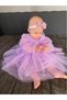Summer Tutu Lined Baby Dress Children's Dress Girl's Birthday Party Lined Wedding Dress - 2