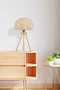 Istanbul Chandelier Lampshade Gold White Camel Feather Luxury Modern Feather Lampshade - 4