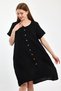 Women's Dress - Muslin Yaren (Oversize) Dress - 3030 - 4