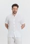 Men's Shirt - Muslin Judge Collar Short Sleeve Shirt - 4080 - 3