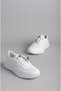 Seç N111 Genuine Leather Women's Sports Shoes White - 6