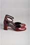 Seç 8355 Heeled Shoes (Heel Height: 6 cm) Claret Red Patent Leather - 2