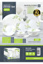33pcs Opal Ware Dinner Set Rf8981 Dishwasher & Microwave Safe Chip-resistant - 5