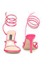 Lora 3Fx Pink Women's Heeled Sandals - 5