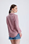 |   Women's Oversize Basic Shirt - Comfortable Fit, Buttoned Long Sleeve Casual Shirt - 3