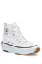 Perla Hi W 3Fx White Women's High Sneakers - 2