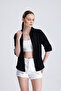 |   Women's Oversize Basic Shirt - Comfortable Fit, Buttoned Long Sleeve Casual Shirt - 5