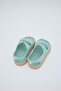 Irky.Veg-F Pastelgreen/Beige Kids Sandals - 5