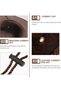 Uxisex Cosplay Arthur Morgan Red Dead Redemption 2 Vintage Party Breathable Cowboy Hat - 5