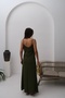 Women's Hazel Khaki Rope Strap Ayrobin Maxi Summer Dress - 5