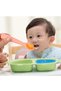 2 Pieces Silicone Baby Feeding Spoon Bpa Free, Food Grade, Soft Tip, Safe Use / Green Color - 3