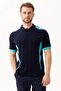 Polo Neck Technical T-Shirt