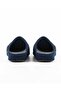 Women's Sabo Slippers Ms278 Navy Winter Closed Front Velvet House Slippers - 5