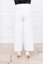 Women's Elastic Waist Rope Detailed Wide Leg Trousers - 7