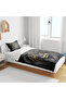 Lion King Lion 3D Digital Printed Single Duvet Cover Set - 2