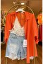 Dark Truncu Women's Oversize Standard Size 100% Cotton Linen Thin Shirt