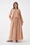 Women's Mink Bamboo Fabric Skirt and Blouse Bottom/Top Set 29246