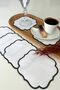 Embroidered Coffee Napkin 6 Pieces Cocktail Napkins & Coasters & Presenters - 3