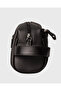 Shaving and Makeup Travel Bag Unisex |   1018 Black Vegan Leather - 5