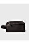 Shaving and Makeup Travel Bag Unisex |   1018 Black Vegan Leather
