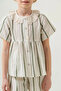 Collar Detailed Girl's Suit 3825 - 4