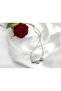 Stainless Steel Heart Women Necklace Silver Color - 6